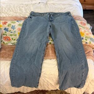 Old Navy Women's Blue Flare & Wide Leg Jeans